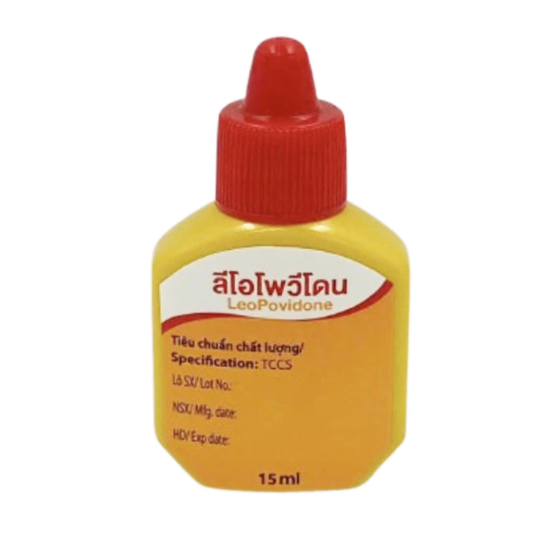 Dung dịch sát khuẩn Leopovidone ngừa nhiễm trùng vết thương ngoài da chai 15ml - 1